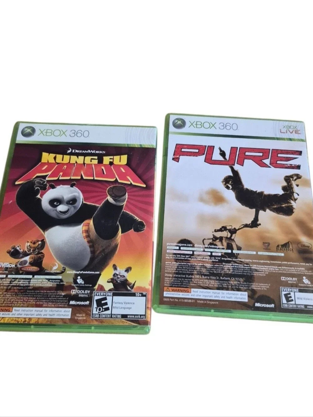 LEGO 360 Batman/ Pure & Indiana Jones/ Kung Fu Panda Two Pack Video Games